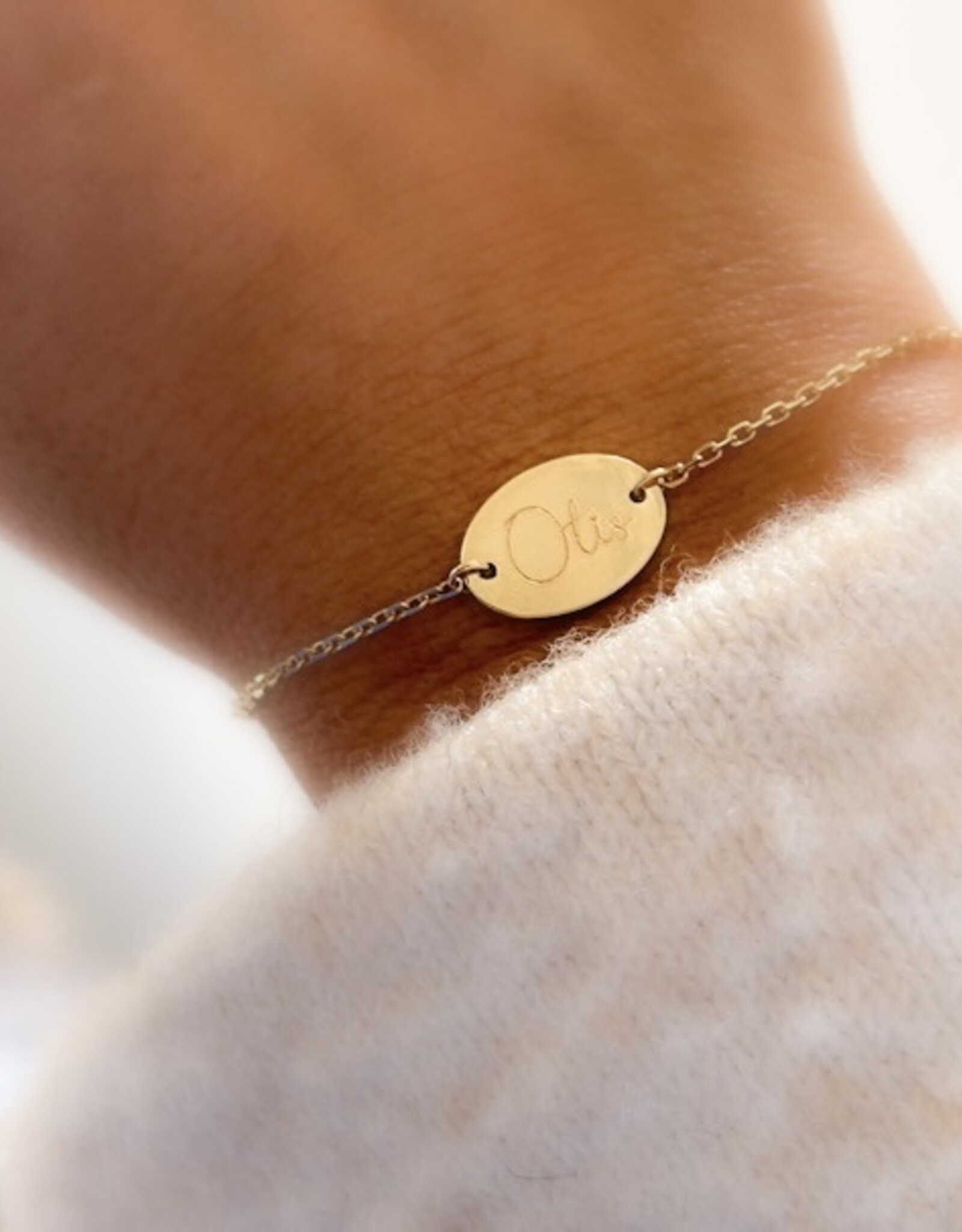 Atelier Maison The Fine Bracelet | ovaal