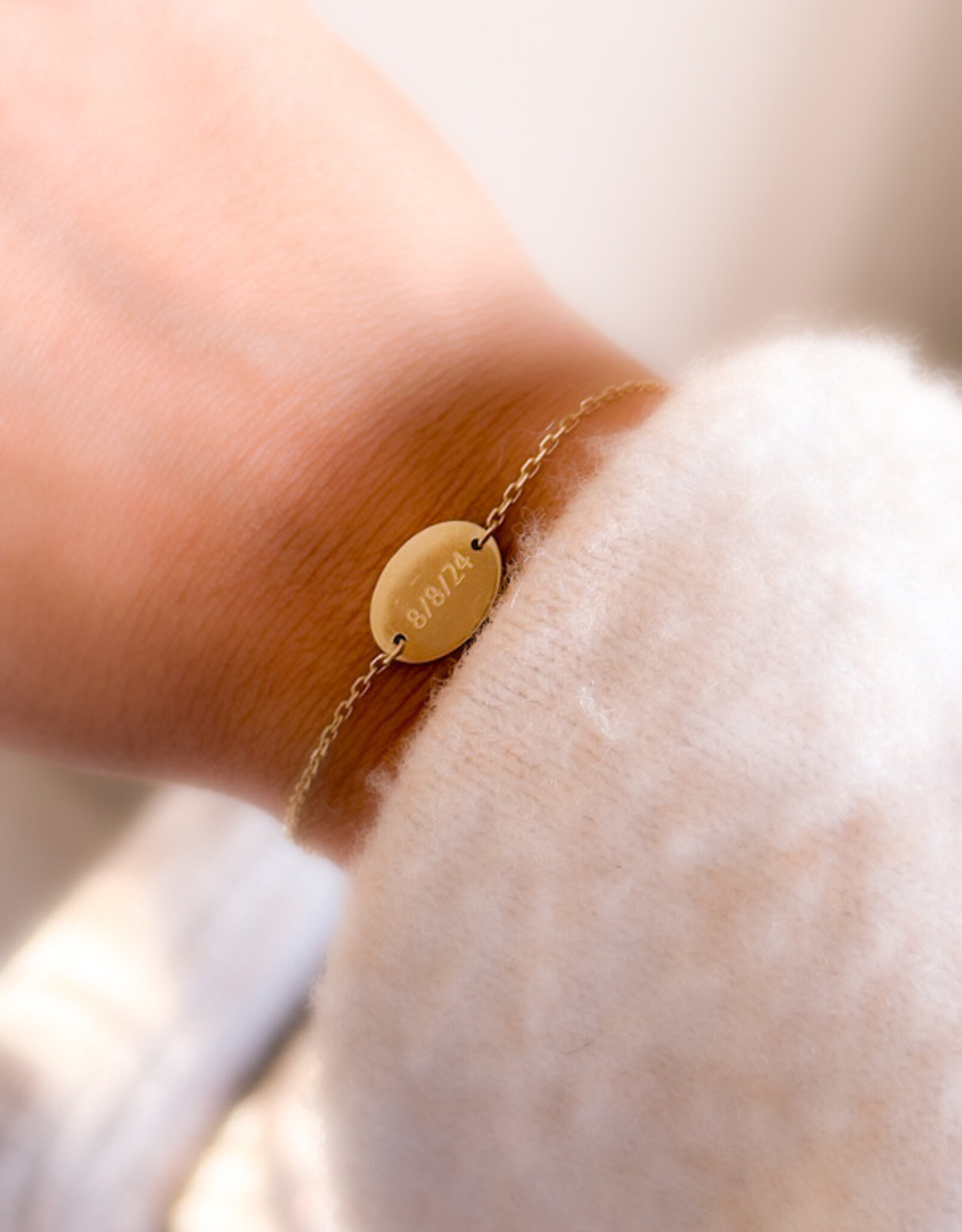 Atelier Maison The Fine Bracelet | ovaal