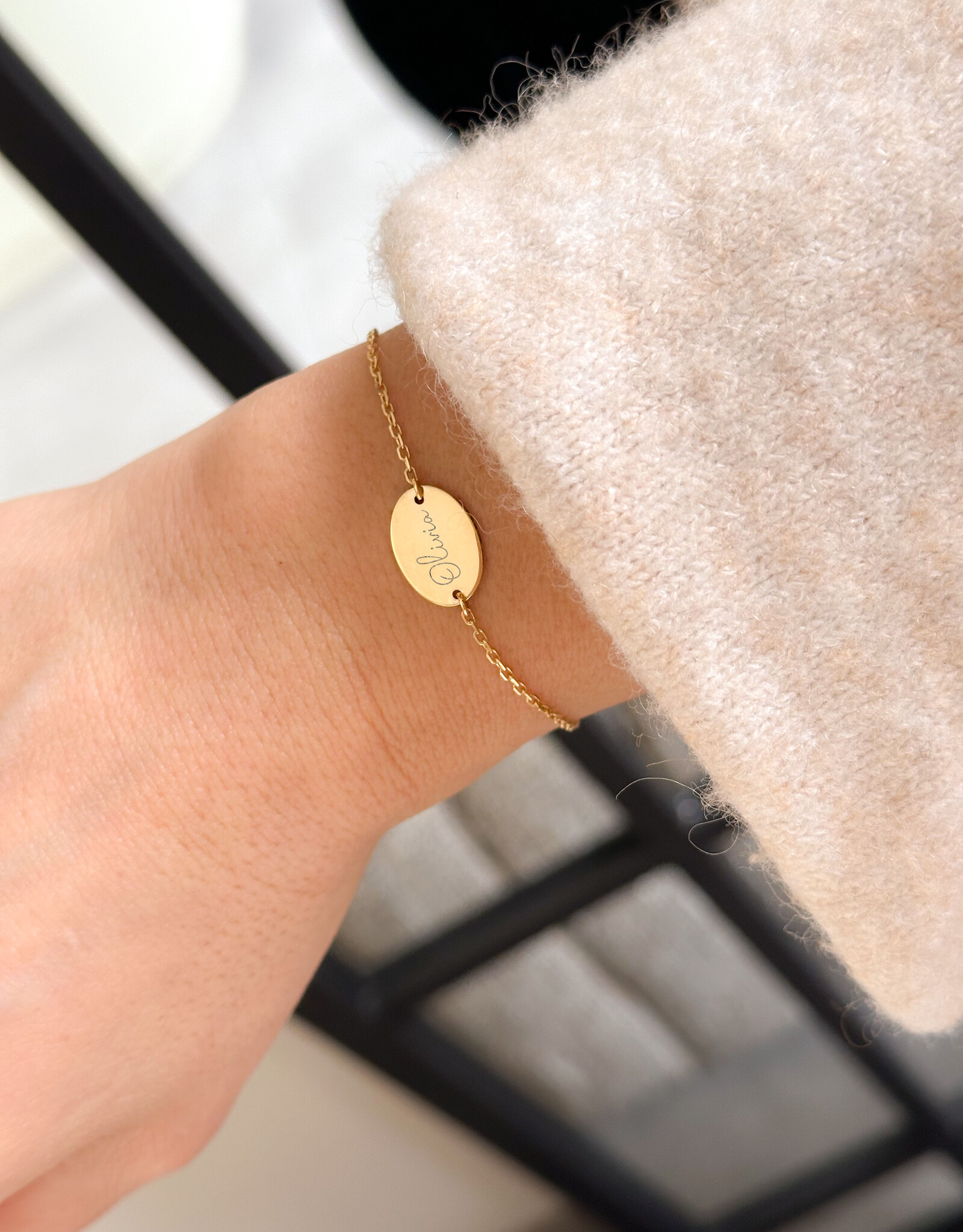 Atelier Maison The Fine Bracelet | ovaal
