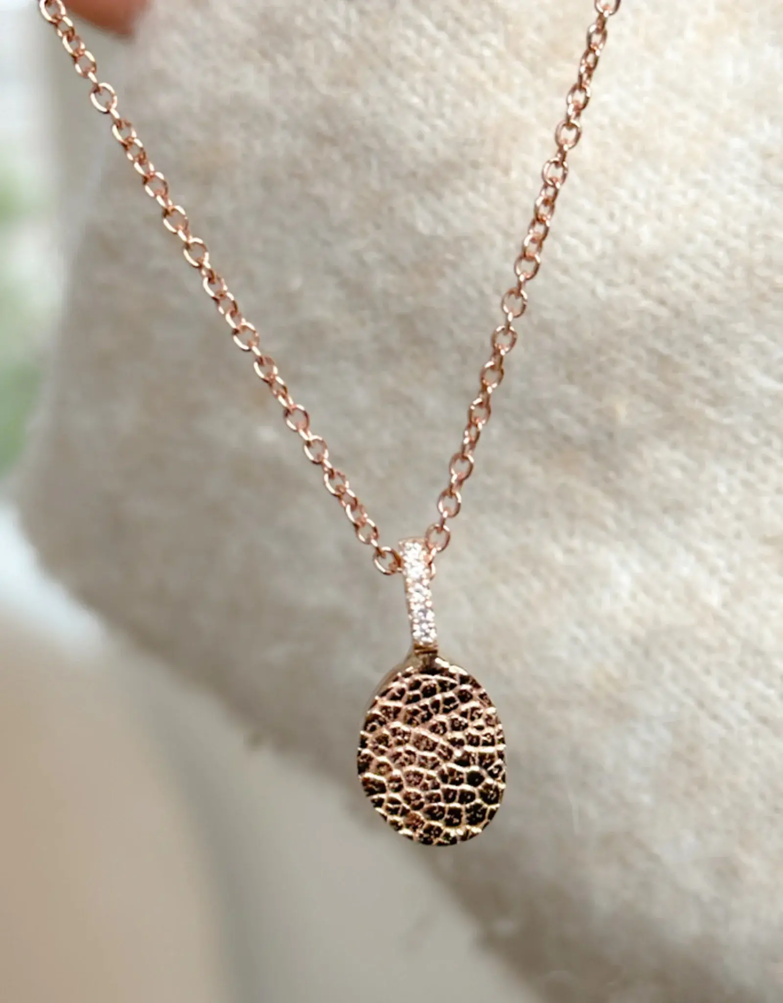 Atelier Maison Shiny Fluffy Love halsketting - diamant | ≠  formaten