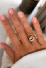 Atelier Maison Sum of Love ring | kleursteen en diamanten