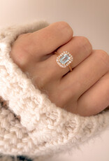 Atelier Maison Good Mood  ring | kleursteen en diamanten