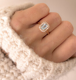 Atelier Maison Good Mood  ring met topaas