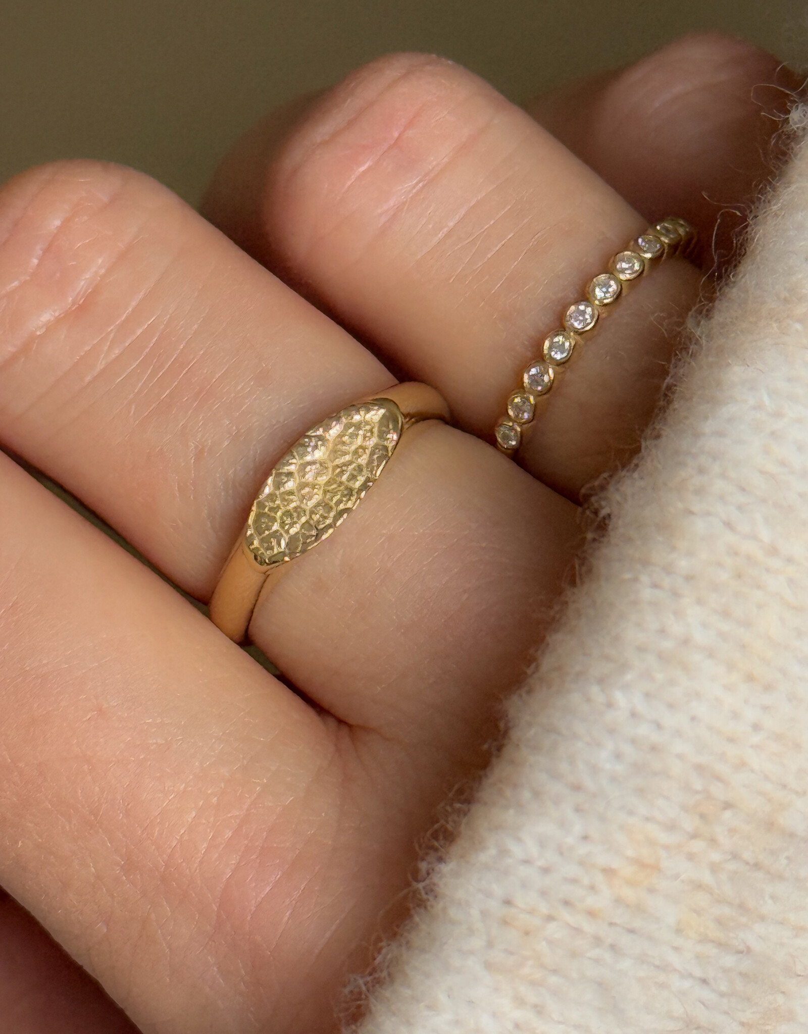 Atelier Maison Snoot Dog ring