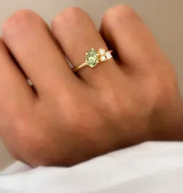 Atelier Maison Seize the day ring - kleursteen | vanaf