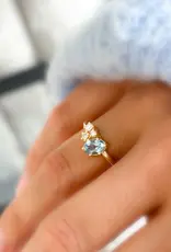 Atelier Maison Seize the day ring | kleursteen en diamanten