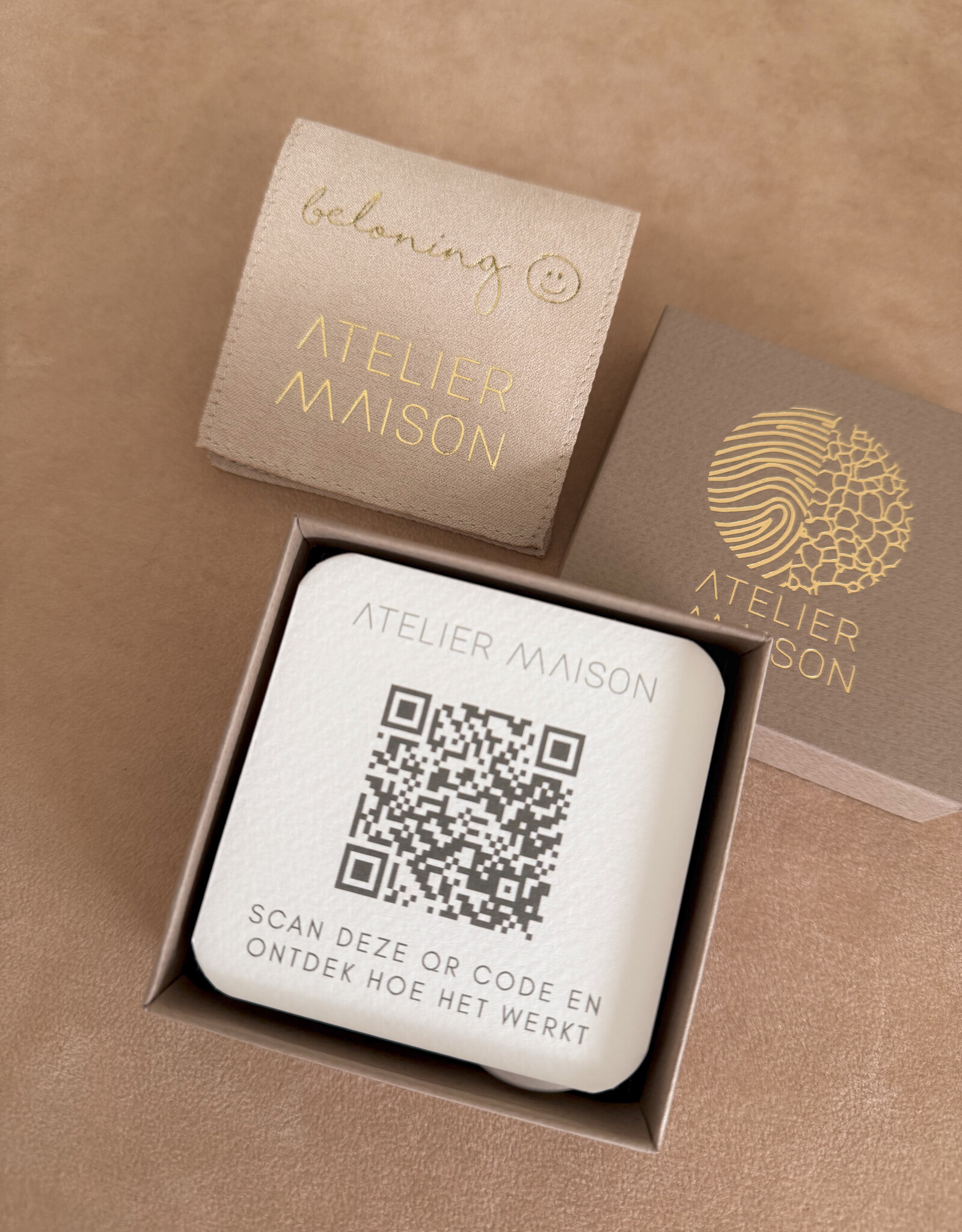 Atelier Maison snuitafdruk - handpalmafdruk