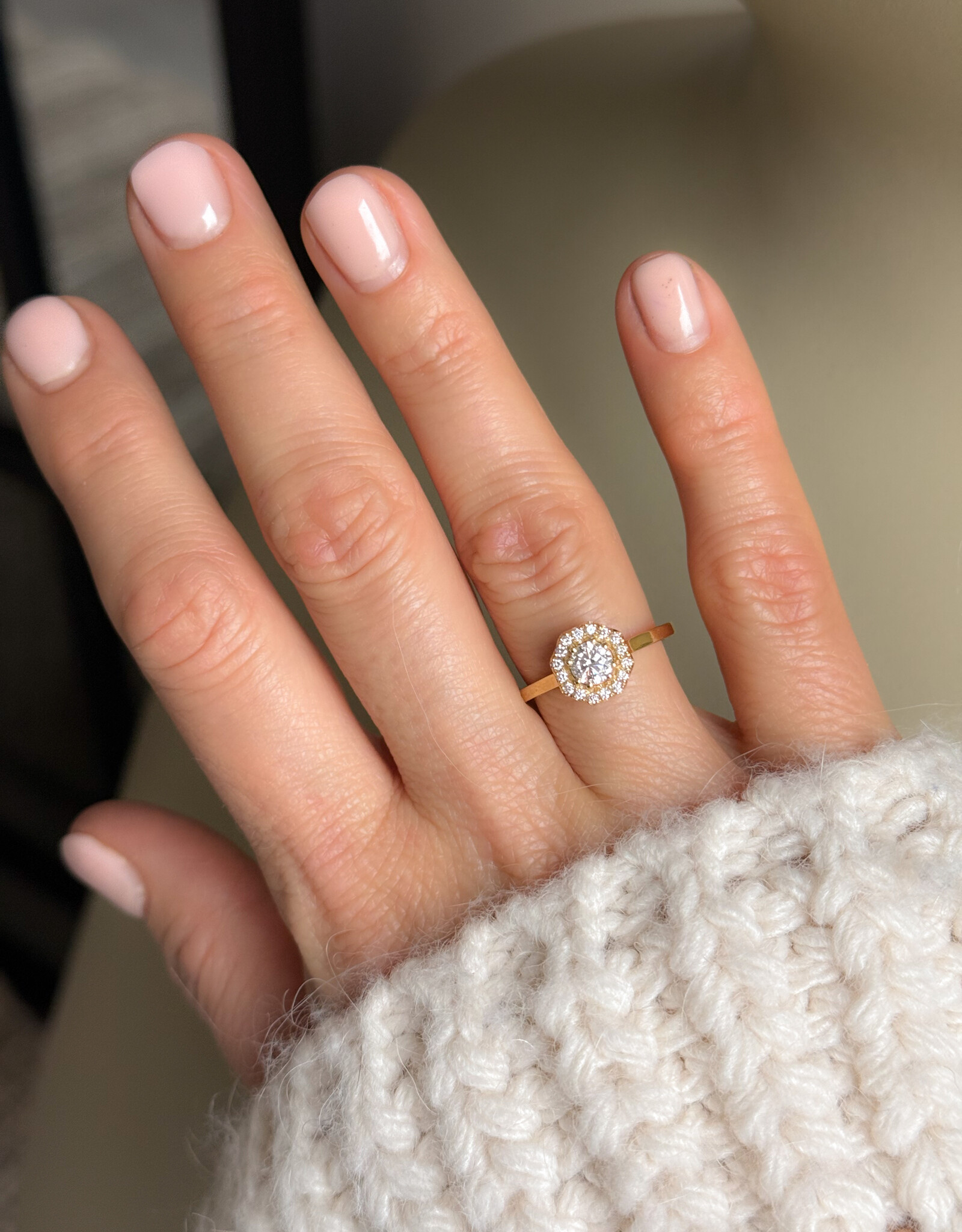 Atelier Maison The Glow ring | diamanten