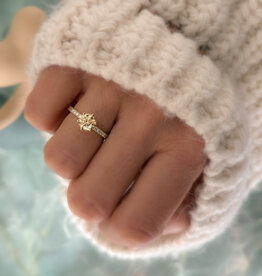 Atelier Maison Wintergold ring | gele LGD