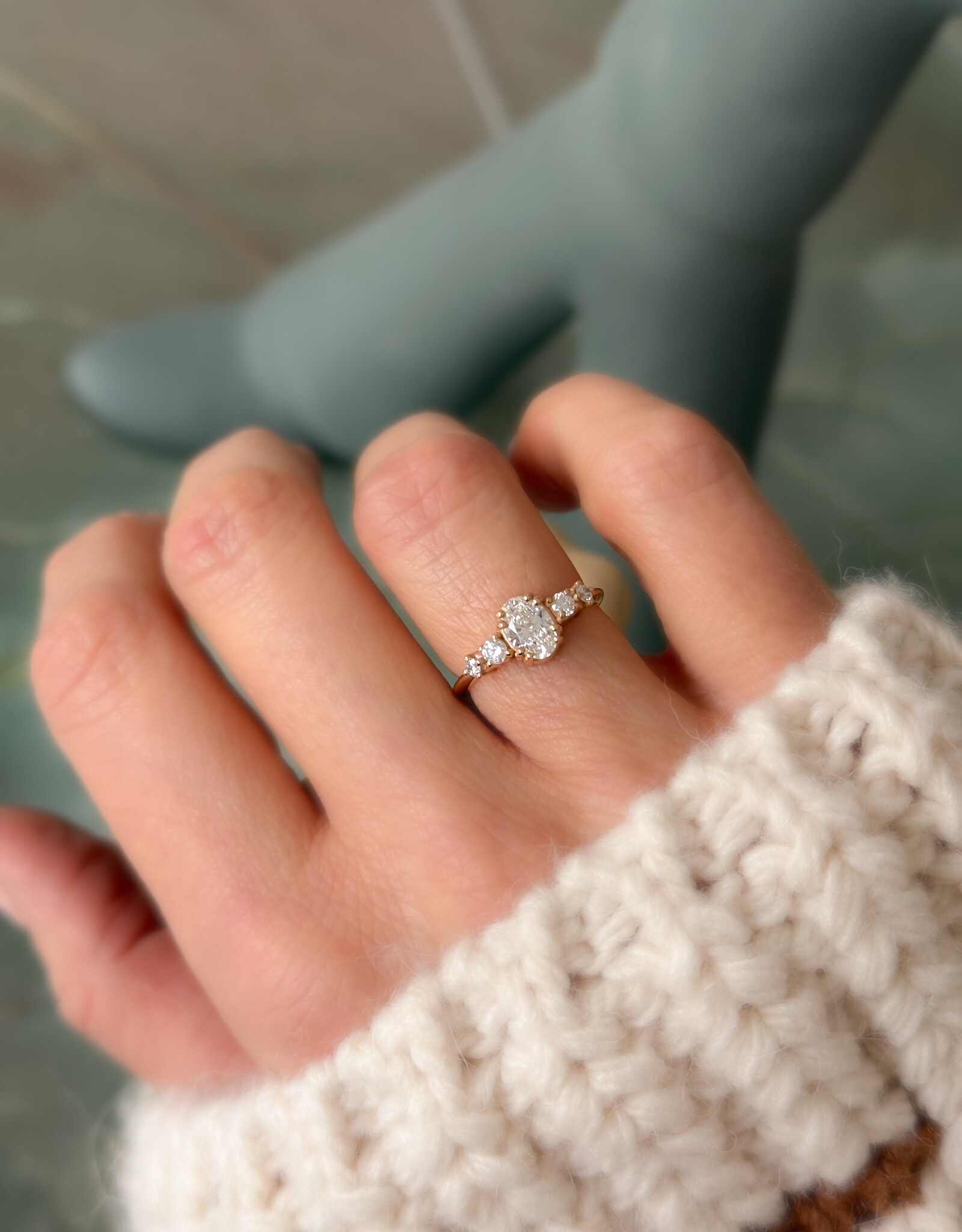 Atelier Maison The Proposal ring |18K rosé goud