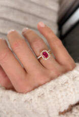 Atelier Maison Good Mood  ring | kleursteen en diamanten