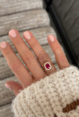 Atelier Maison Good Mood  ring | kleursteen en diamanten
