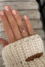 Atelier Maison The Happy Tear ring | kleursteen