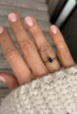 Atelier Maison The Happy Tear ring | kleursteen