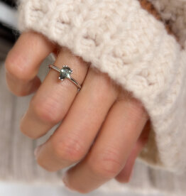 Atelier Maison The Happy Tear ring | LG toermalijn