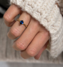 Atelier Maison The Happy Tear ring | LG Saffier