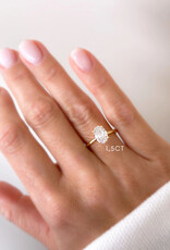 Atelier Maison Perfectly Splendid ring | grote diamant | vanaf