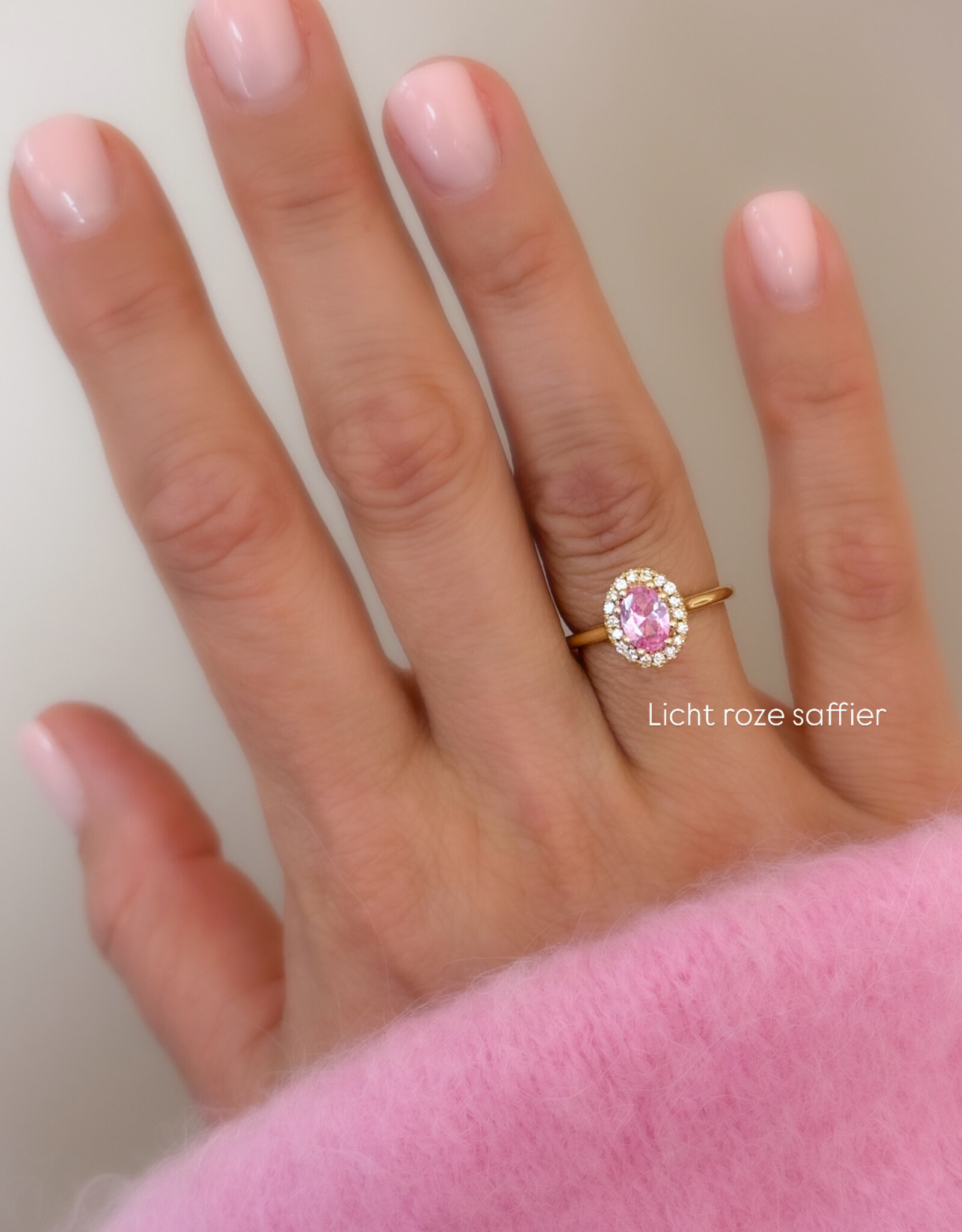 Atelier Maison Happy Together ring | kleursteen en diamanten