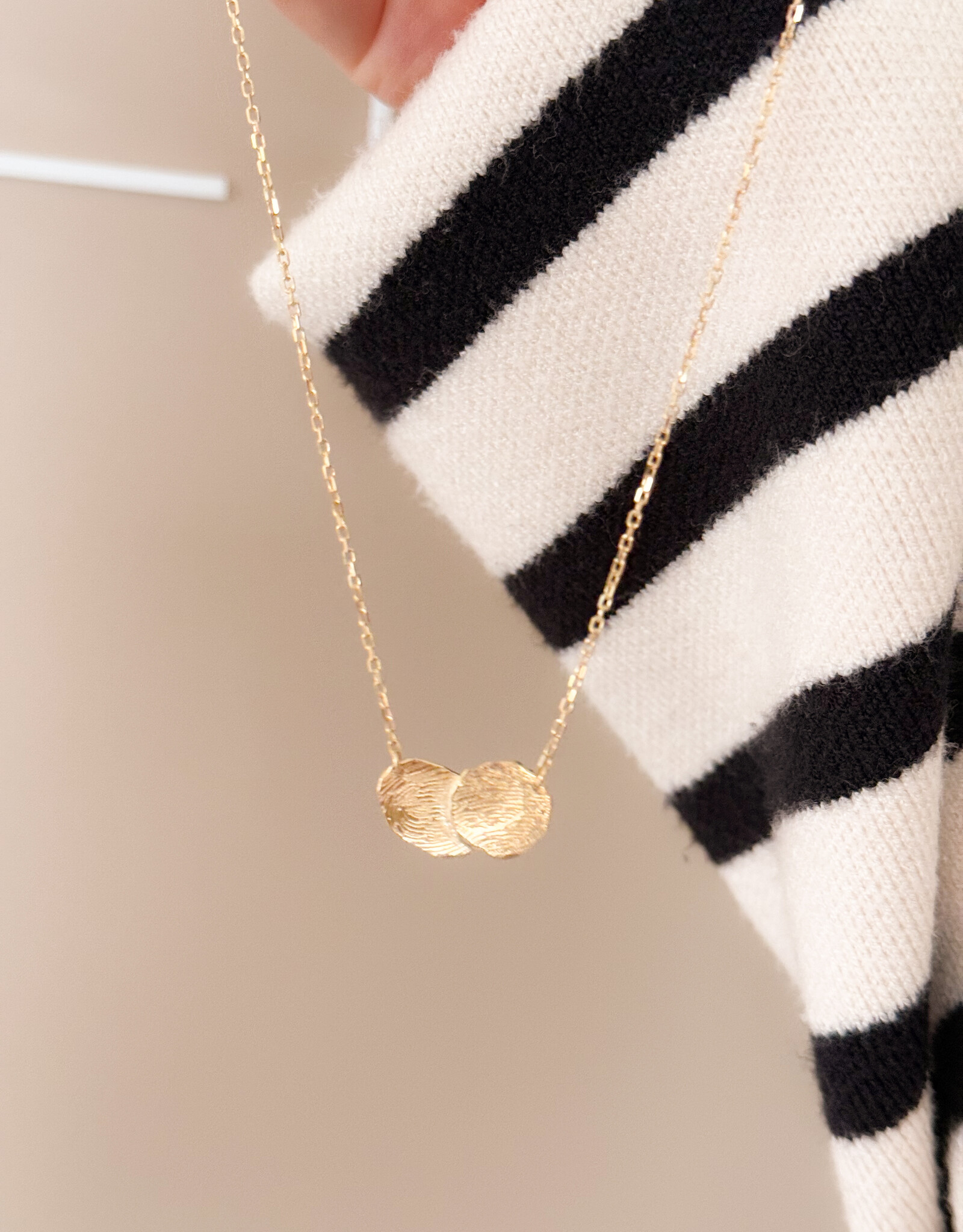 Atelier Maison Two of a kind  hanger + halsketting
