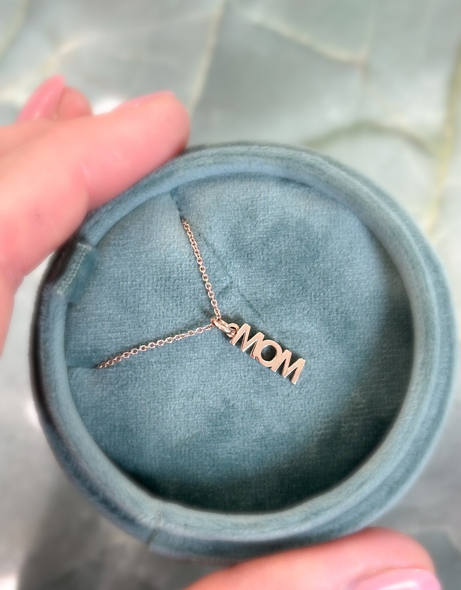 Atelier Maison MOM/WOW hanger en halsketting 18K rosé goud