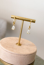 Atelier Maison The Happy Tear oorringen | 18K geel goud