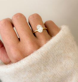 Atelier Maison The Big Promise ring - ovaal | vanaf