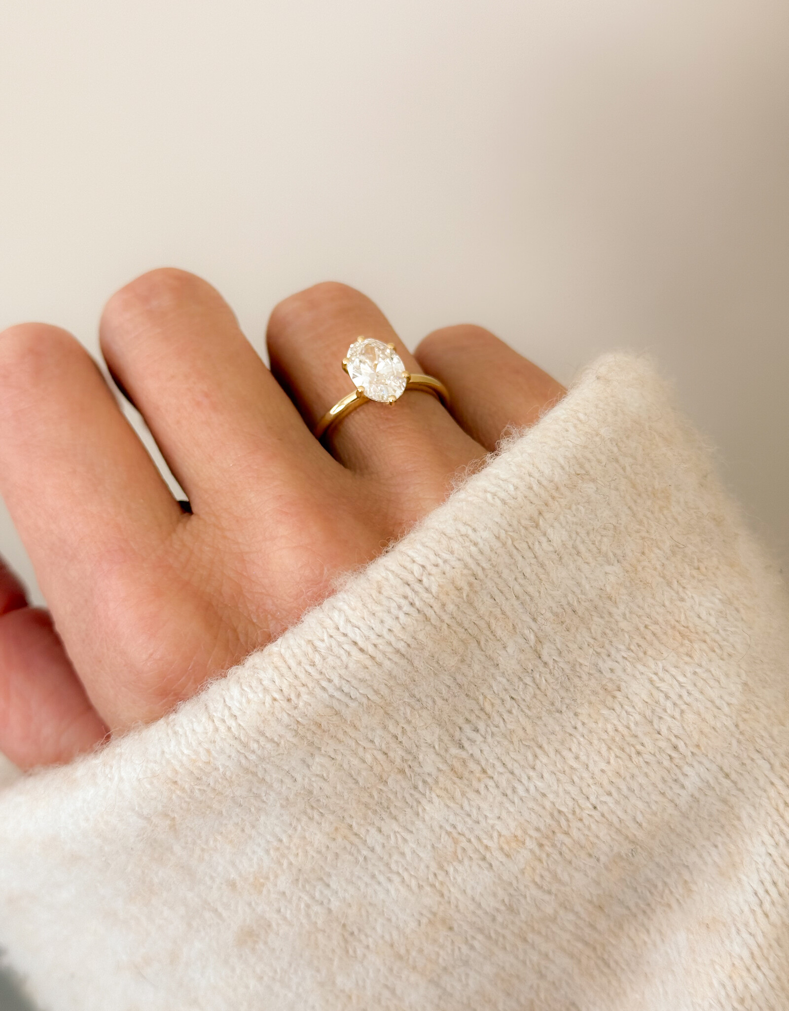 Atelier Maison The Big Promise ring | ovaal | ≠ formaten