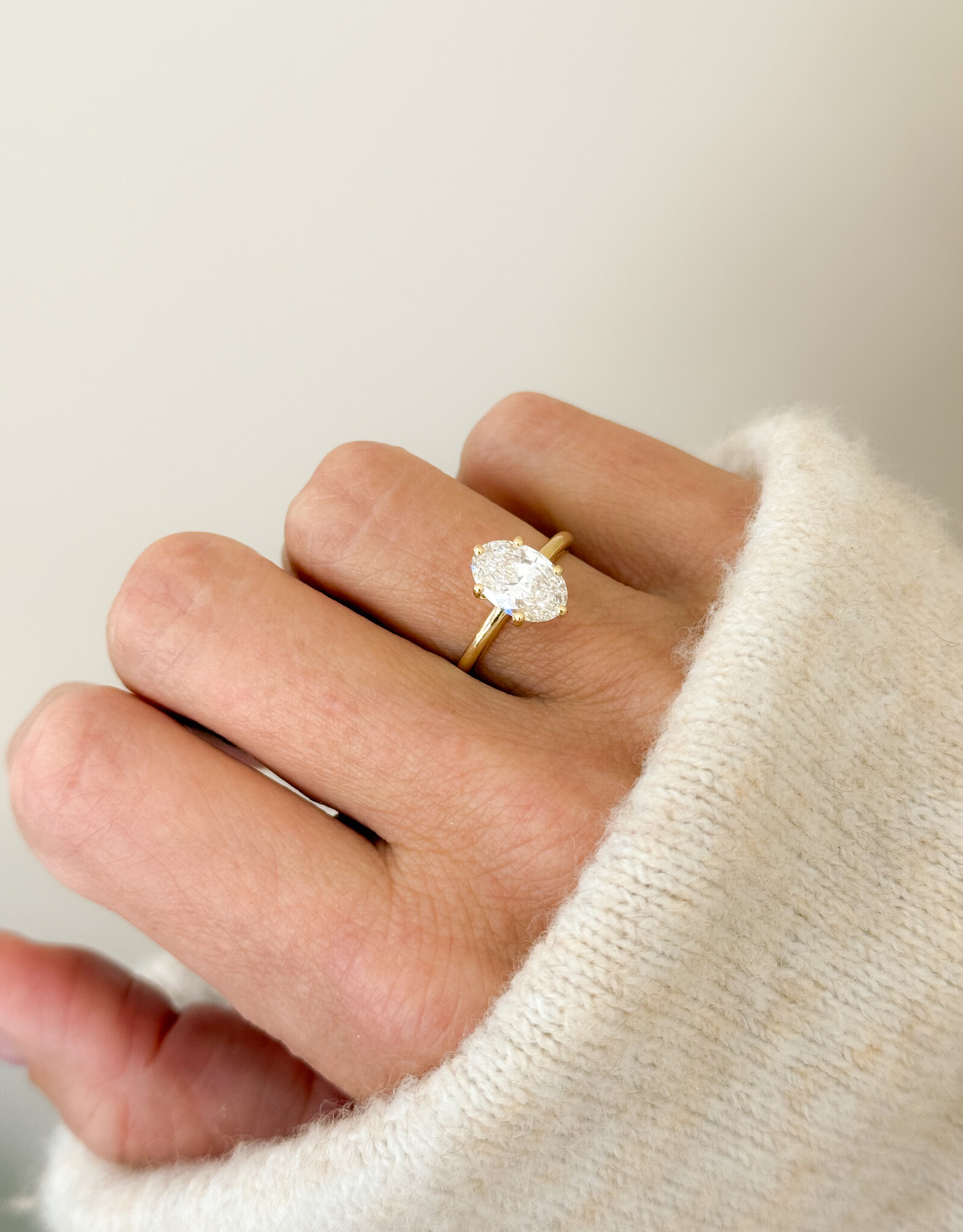 Atelier Maison The Big Promise ring | ovaal | ≠ formaten