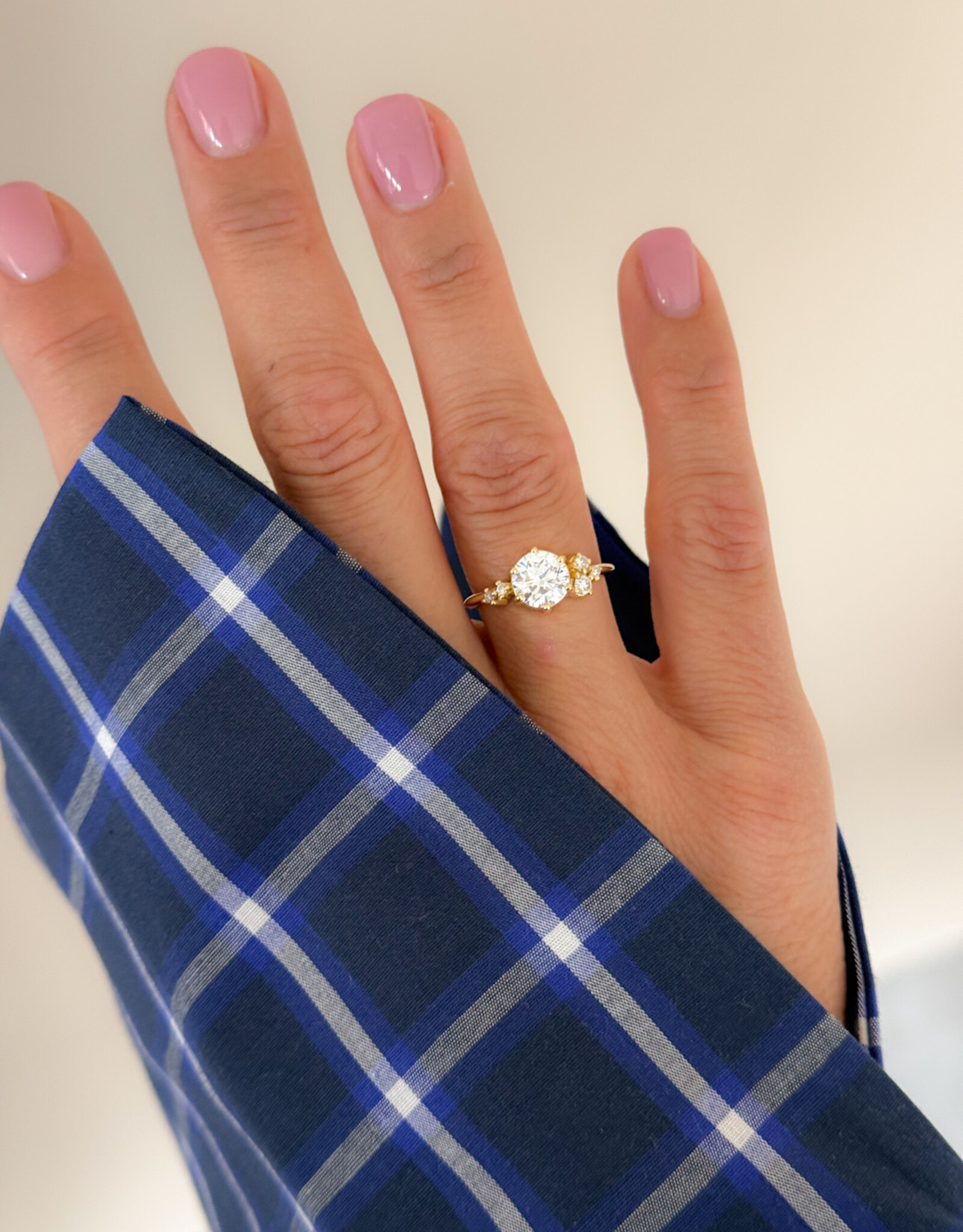 Atelier Maison Dazzling ring | mt52 | 18K geel goud