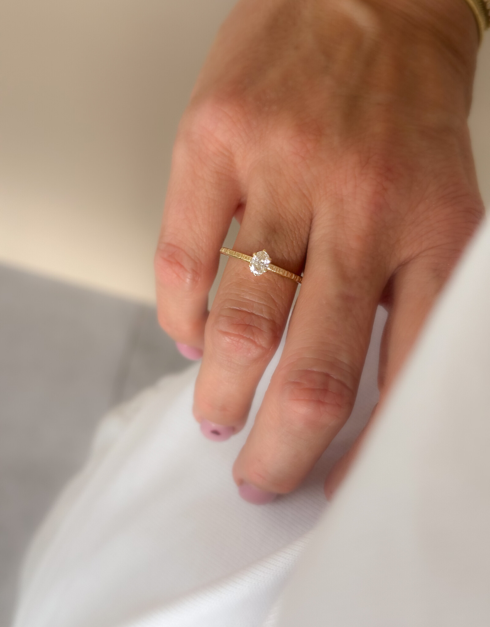 Atelier Maison The Big Promise ring | ovaal | ≠ formaten