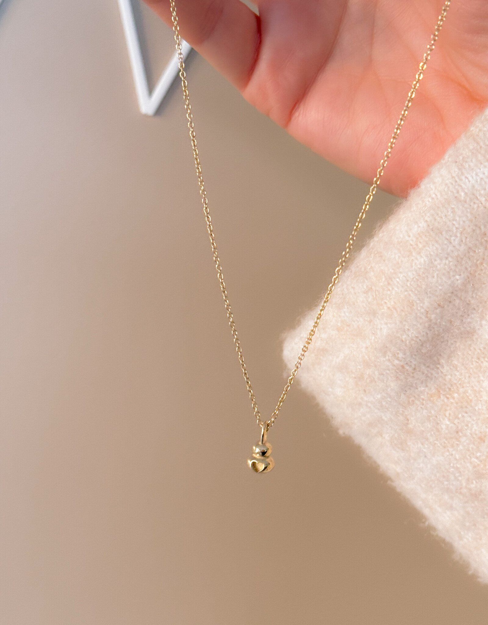 Atelier Maison The Lucky One hanger | 18k geel goud