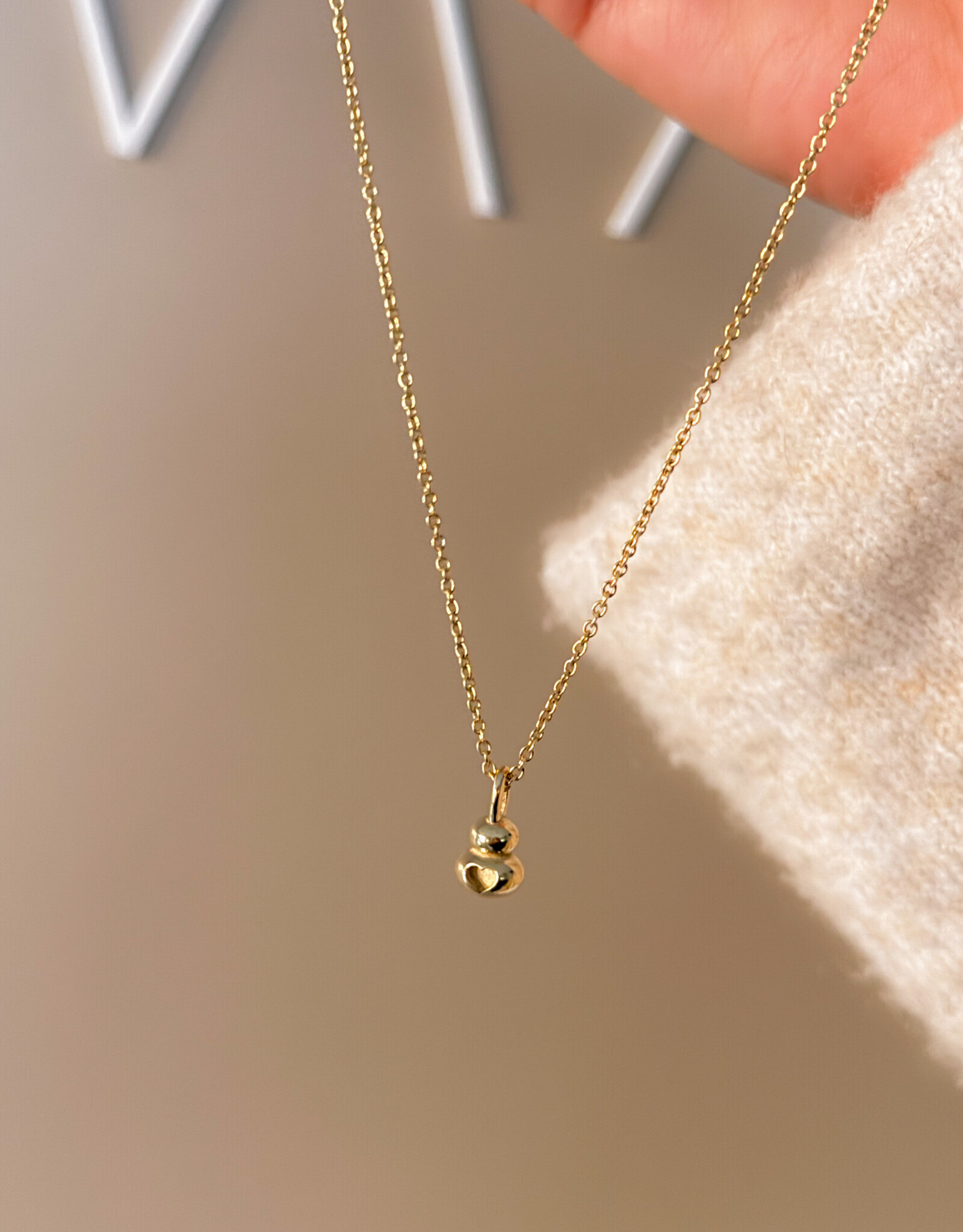 Atelier Maison The Lucky One hanger | 18k geel goud