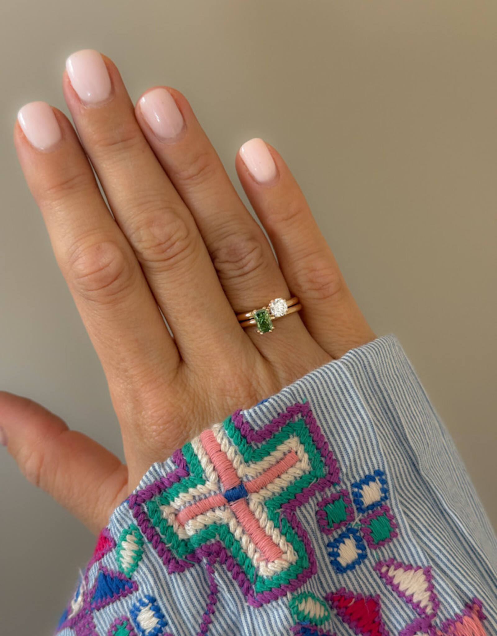 Atelier Maison Blush  ring | diamant
