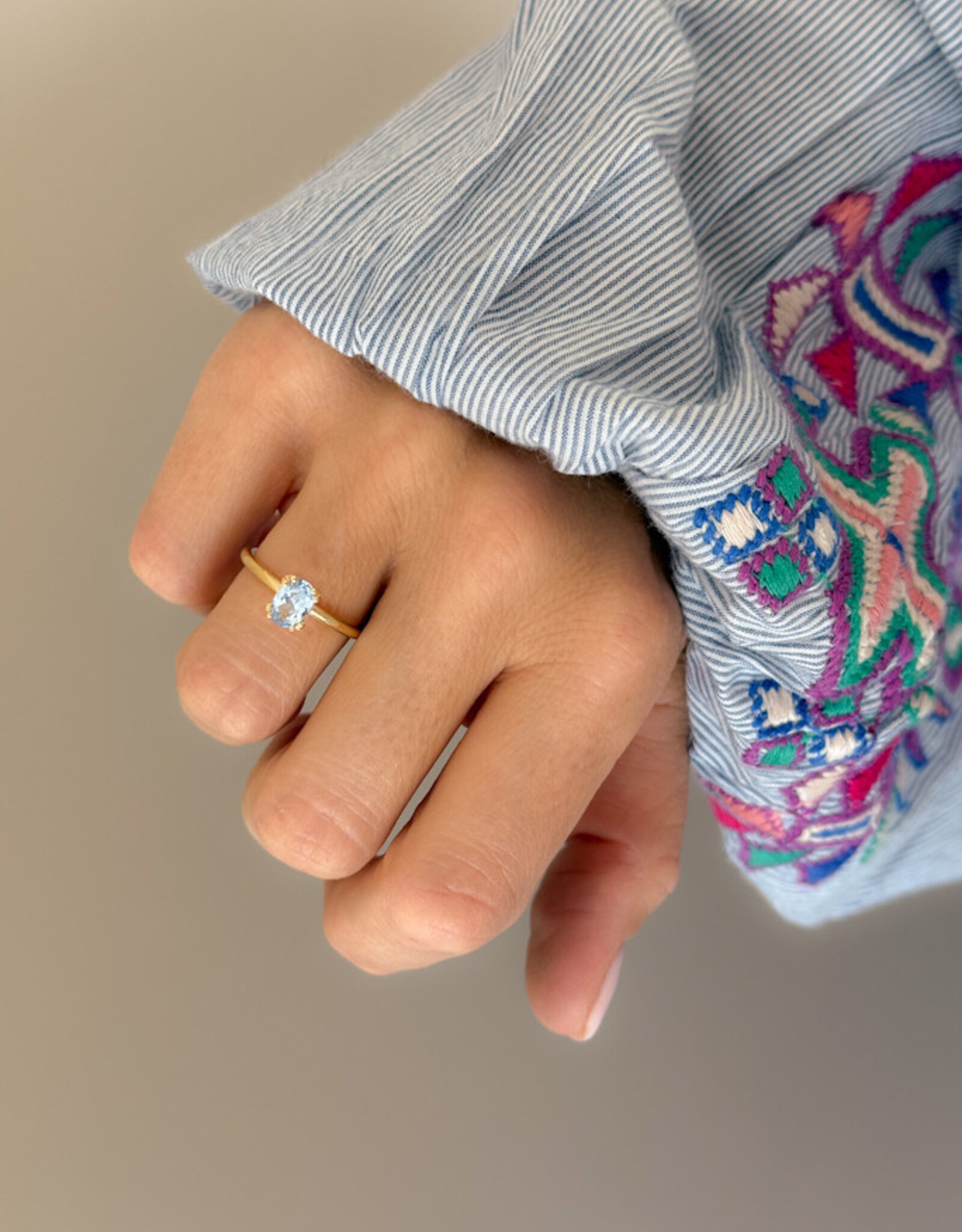 Atelier Maison Selflove ring met topaas