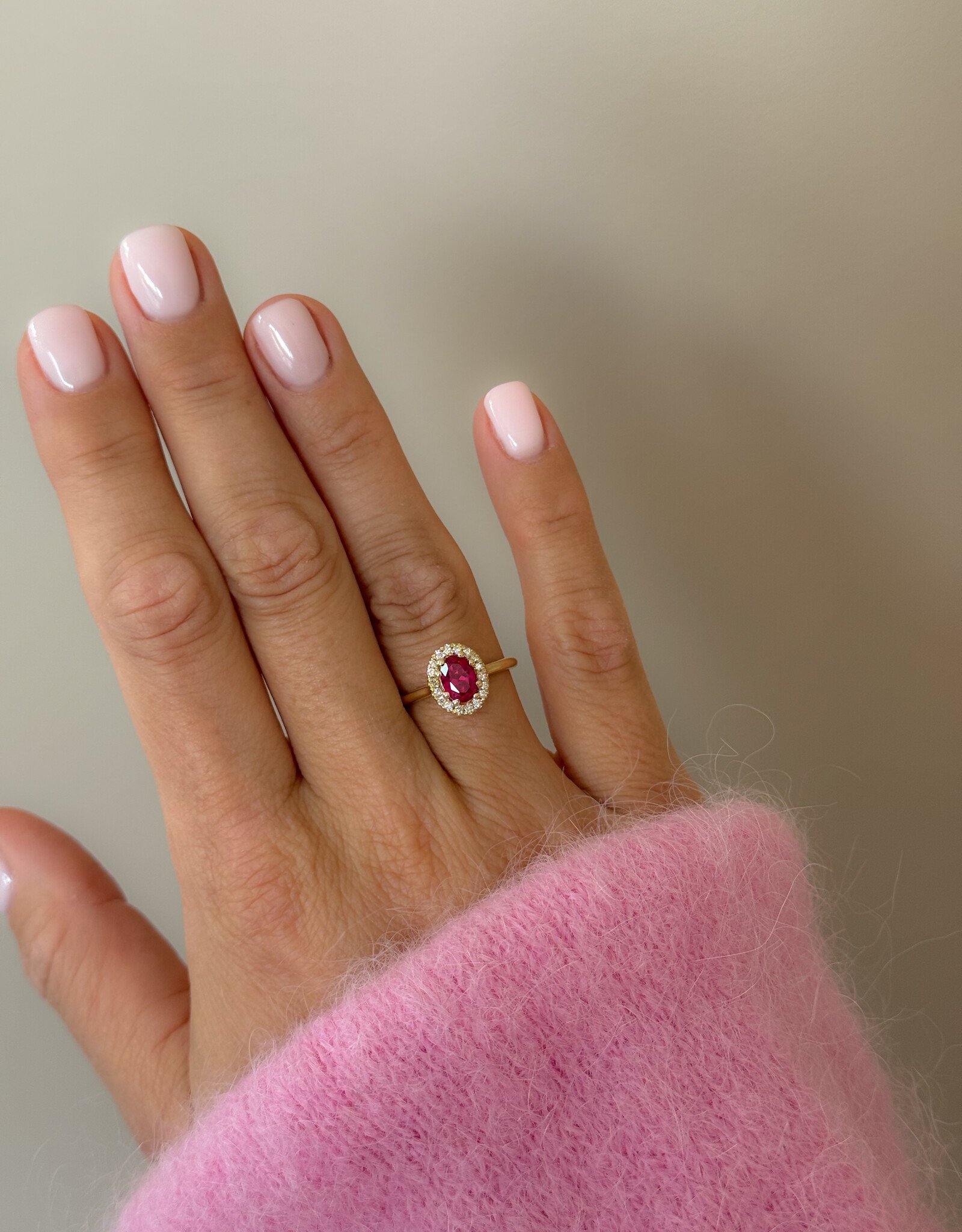Atelier Maison Happy Together ring | kleursteen en diamanten