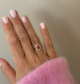 Atelier Maison Happy Together ring - kleursteen | vanaf