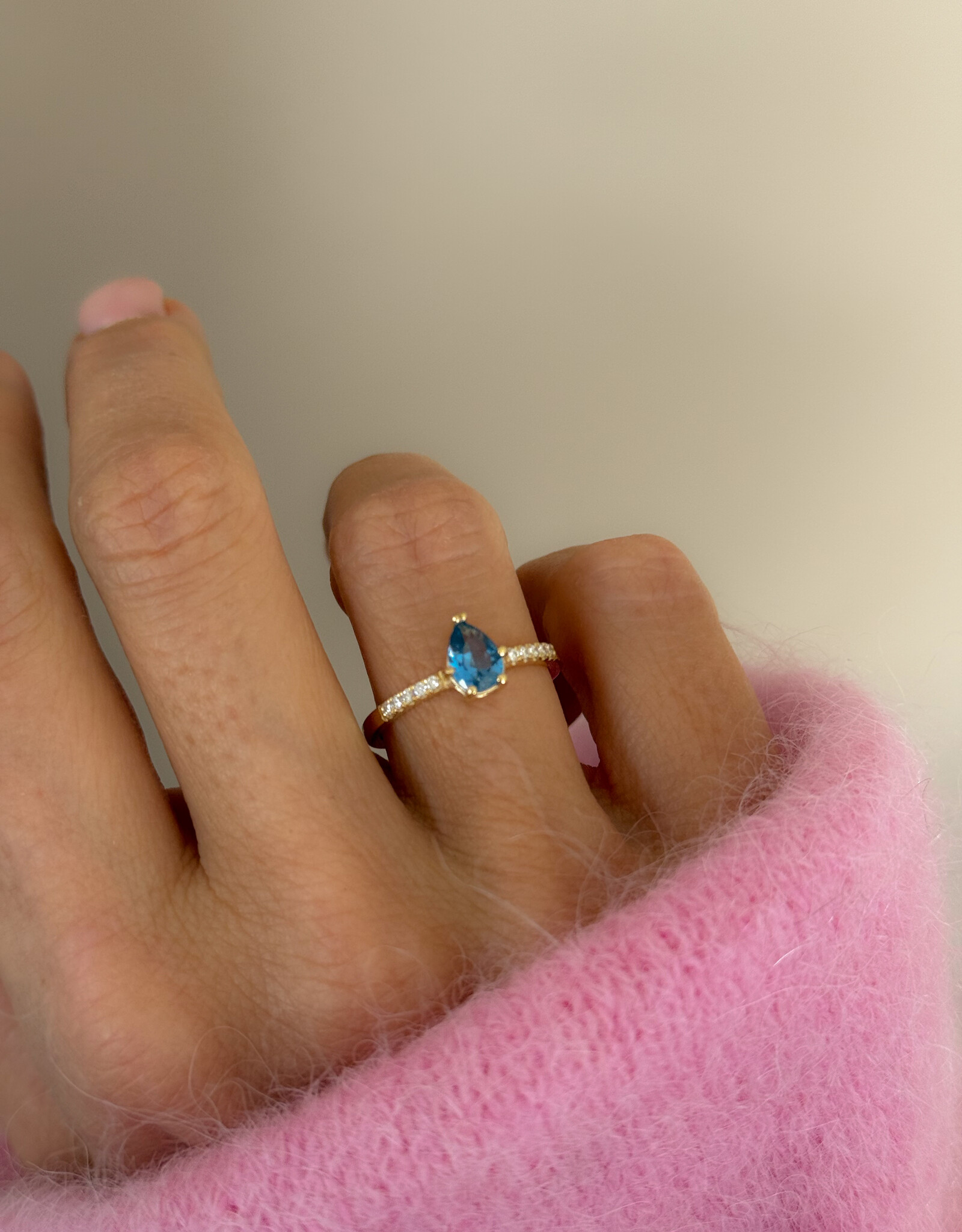 Atelier Maison Starstruck ring - kleursteen | vanaf