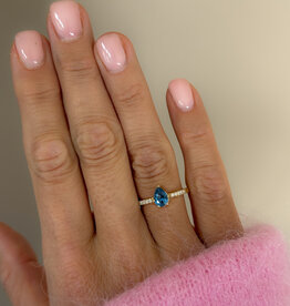 Atelier Maison Starstruck ring - kleursteen | vanaf