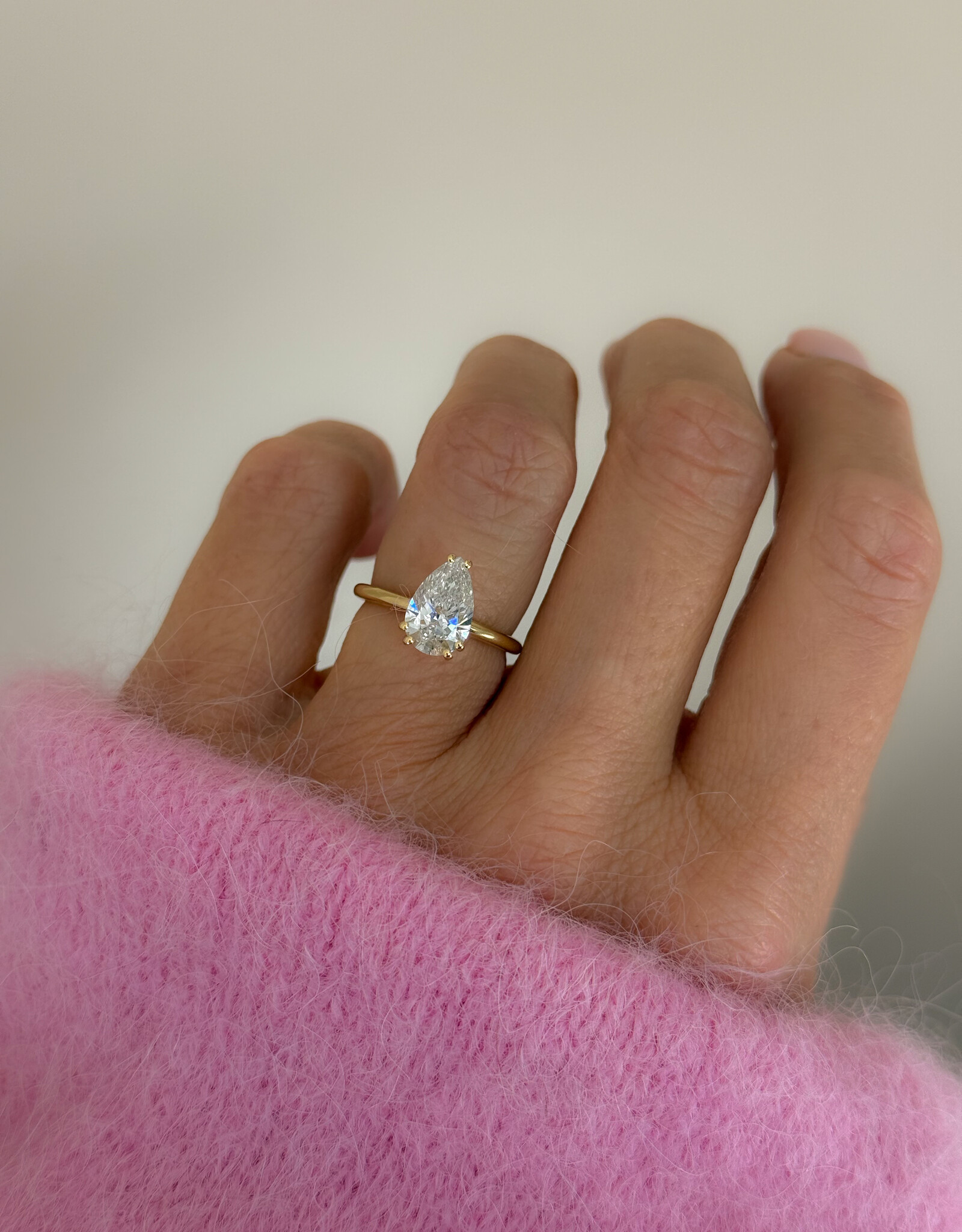 Atelier Maison The Happy Tear ring | diamant