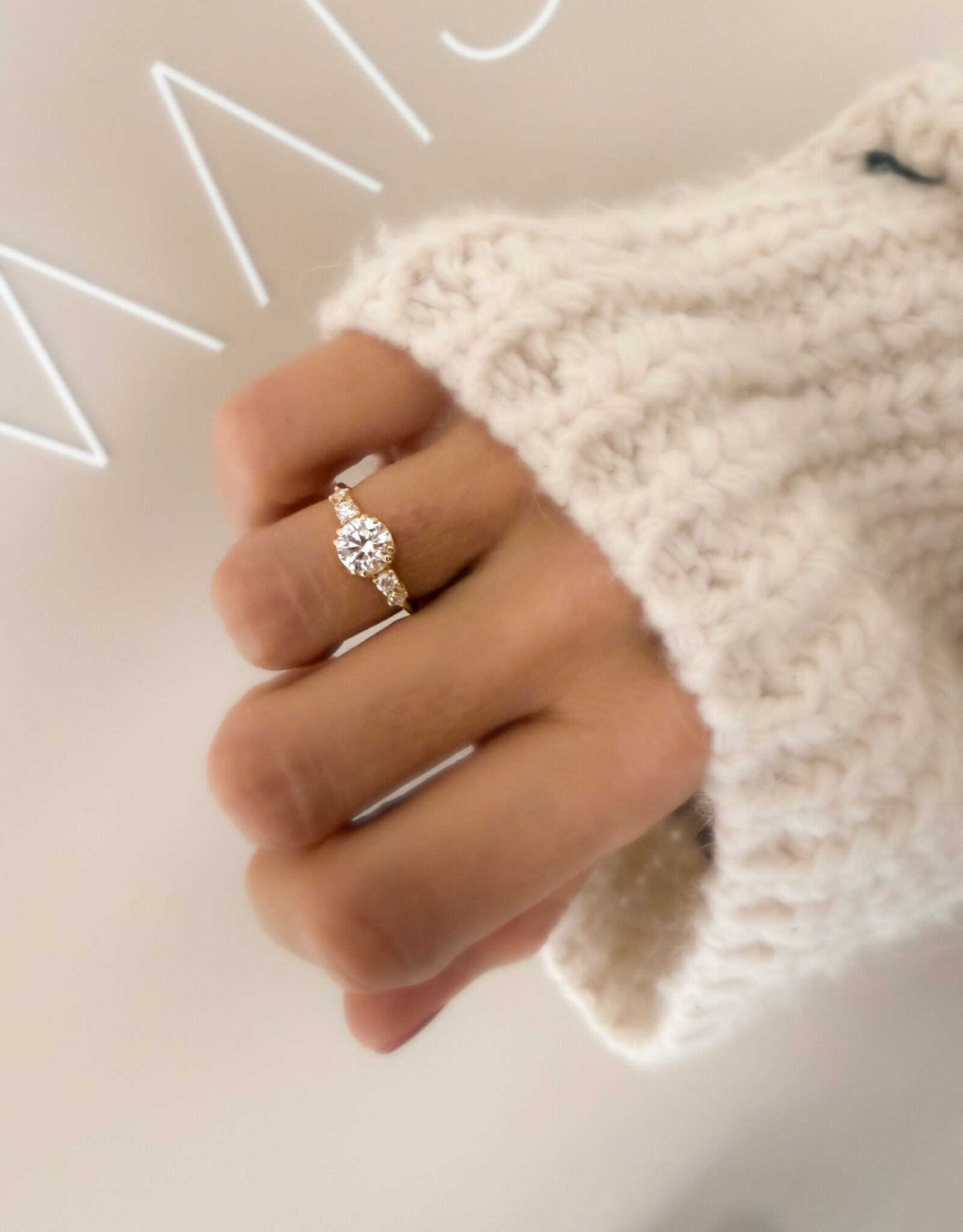 Atelier Maison The Good Life ring | 18k geel goud | Mt52