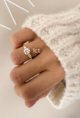 Atelier Maison The Good Life ring | 18k geel goud | Mt52