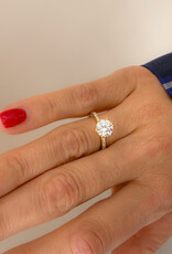 Atelier Maison The Lily ring | mt54| 18K geel goud