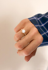 Atelier Maison The Lily ring | mt54| 18K geel goud