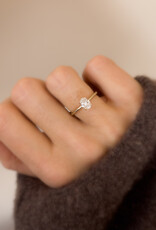 Atelier Maison Perfectly Splendid ring | mt51| 18K champagne wit goud