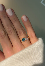 Atelier Maison Seize the day ring | kleursteen en diamanten