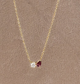 Atelier Maison In voorraad:  soulmates halsketting