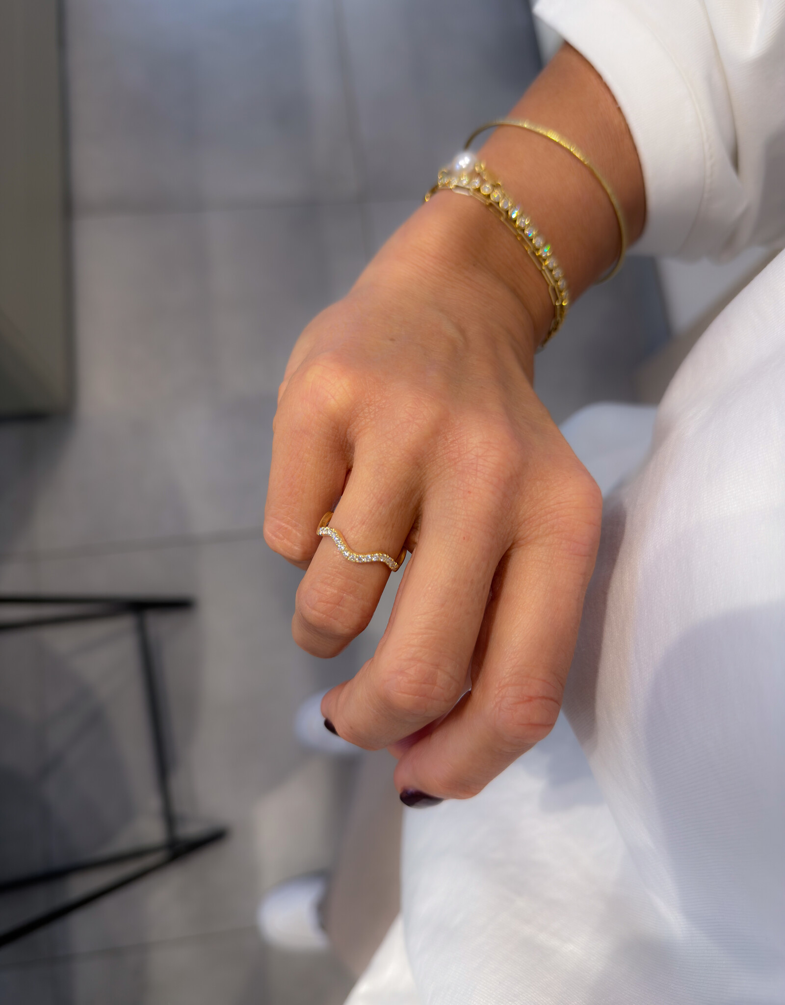 Atelier Maison Personaliseer The Riptide ring naar wens