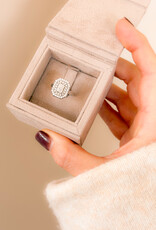 Atelier Maison The Very Good Mood ring | 18K rhodium wit goud