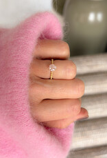 Atelier Maison mt 49 | 18K geel goud | roze LGD