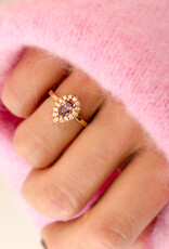 Atelier Maison Crazy About you ring | 18 karaat geel goud